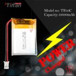 Tiitan 10000mah lithium polymer battery cell