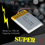 1500mah lithium polymer battery