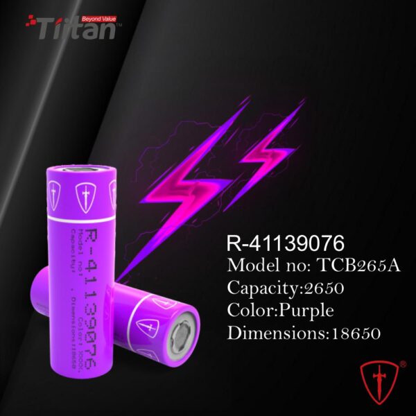 2650mah lithium ion cell