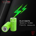 6000mah Lithium ion cell